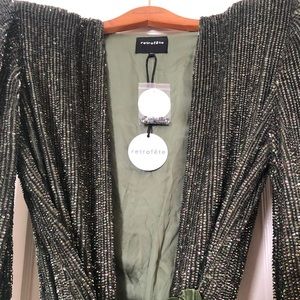 Designer evening dress